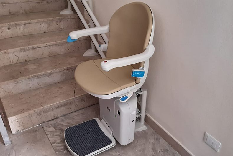 anche a Lavagna in provincia di Genova ci occupiamo di montascale