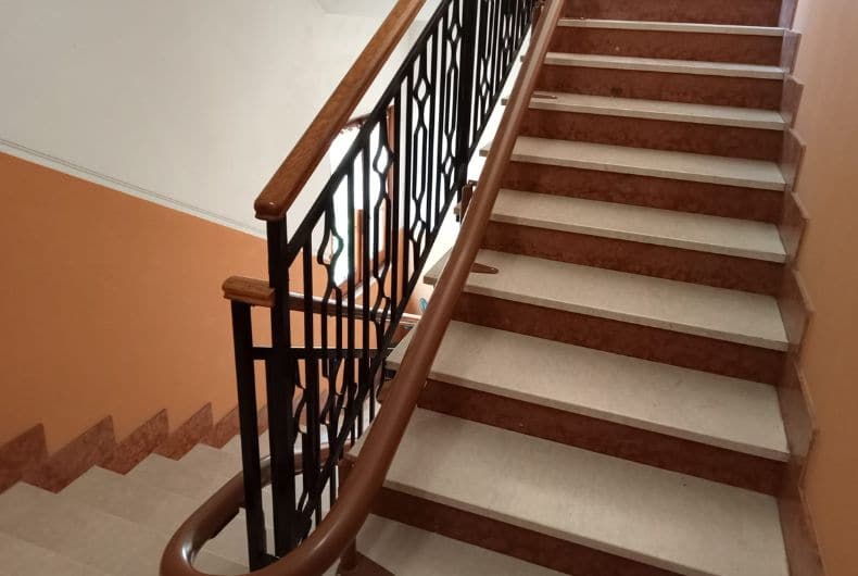 Particolare di montascale a Campo Ligure