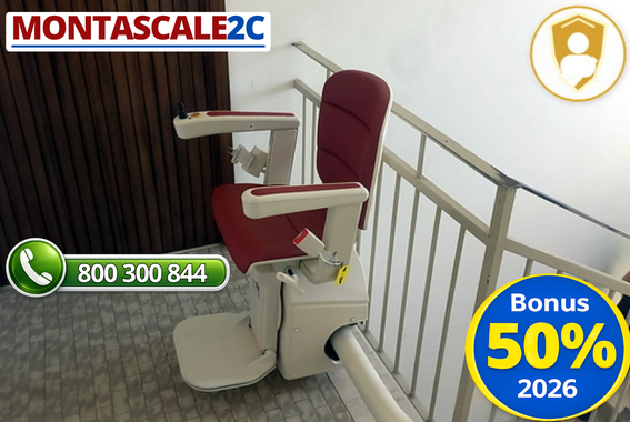 Sicurezza montascale e servoscala per ogni utente in ogni luogo